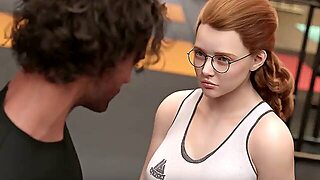 Teini (18+), Kypsä Anaali, Opettaja, 3D