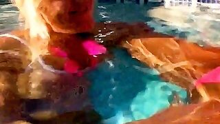 プール, パンティ, ドイツ人, ランジェリー