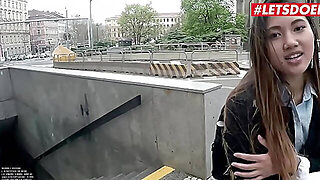 Rough Pov Sex For Asian Teen And A Massive Czech Cock - Letsdoeit.com