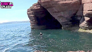 Onderwater, Masker, Strand, Voeten