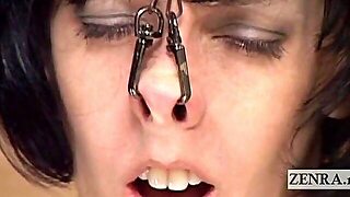 Cmnf Subtitled Japanese Nose Bdsm With Elise Graves. Heterodox Japanese Av Featuring Bizarre Bdsm Pl