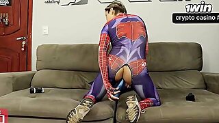 Xxx-Porn Gets A Anal Masturbation Toy With A Dildo