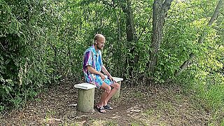 Pervy Nerd Caught By Sexy Slutty Jogger - This Babe Makes Me Bang Her In Public!