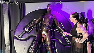 Slave Milked On The Turntable