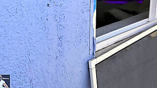 アメリカ人, マスク, 接吻, ガールフレンド