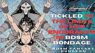 Sexy Hairy Armpit Fit Animated Dark Haired Skinny Tattooed Slave Woman Strung Up In Bdsm Bondage And