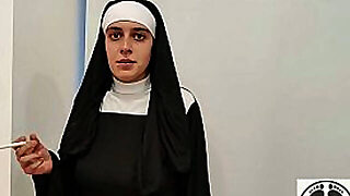 Atone For Sins Sucking A Dick - The Horny Nun Complete Movie