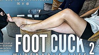 Eva And Diabo - Foot Cuck - Miserable Life (Part 2 Of 3) [Ita] Full Hd
