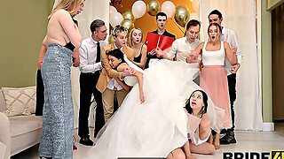 Bride4k. We Were So Horny And Got Caught...