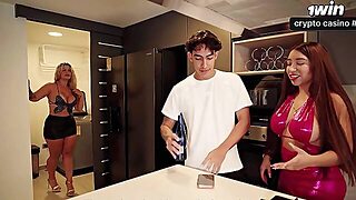 Uncontrollable Heat Drives Knob Unfathomable Into Forbidden, Primal Depths