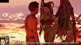 The Spell Book Corruption Route #17 - Stepsis- Animated Sex Game