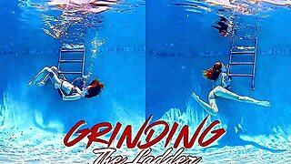 Grinding The Ladder - Jasper Reed Underwater Humping Grinding Masturbation