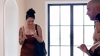 Dana Vespoli Caught In Taboo Fuck With Busty Asian Ember Snow