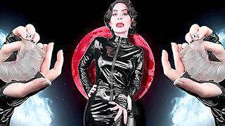 Latex, Vrouwelijke Dominantie, Solo, Sexy Moeder