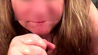 Wife Riding Dildo And Handjob