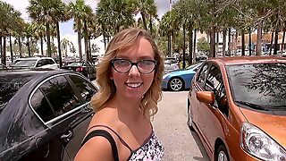 Teen With Natural Tits Rides Cock In Outdoor Reality
