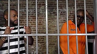 Subil Arch Takes Two Bbcs In Jail, Two Convicts Fuck Busty Blonde Subil Arch In Prison. She Doesnt W