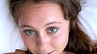 Amateur Brunette Michelle With Small Tit