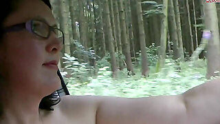 Carlota German Mature Milf Out In The Woods Glory