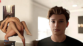 Idős Férfi, Néni, 3D, Játék