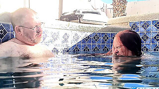Underwater Outdoor Pool Sex With Lengthy Hair Redhead Rapunzel Mother Id Like To Fuck