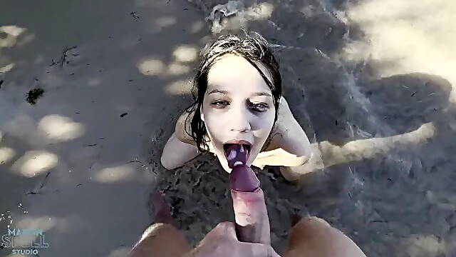 Met Model Margo Von Teese On The Beach, It All Ended In Passionate Sex Agains...