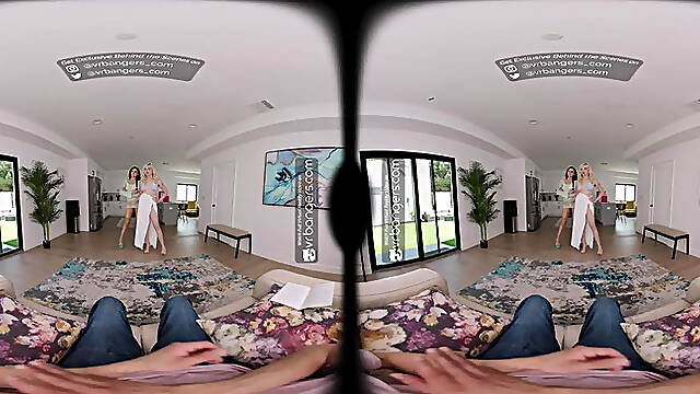 Threesome Ffm Fuck Experience With Your Girfriend And Her Friend Vr Porn