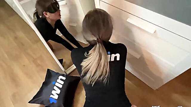 Teen Blonde Eighteen Yr Old Stepsister Twerks Doggystyle On My Knob For A Real Hump Blowjob.