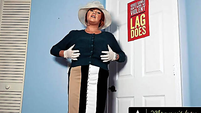 Pov Your Conservative Christian Redhead Stepmother Gets Lustful At The Sight O...