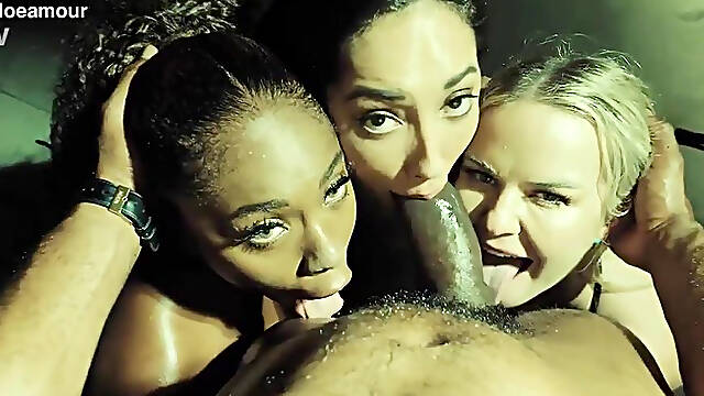 Chloe Amour X Vic Marie X Amari Anne After Beach Party Fuck Session