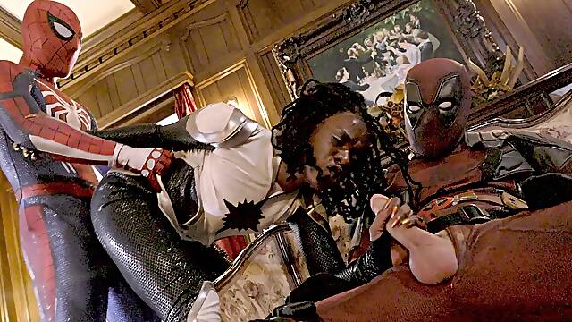 Seth Gamble And Friends Are Delivering Pizzas To A House In This Steamy Scene.