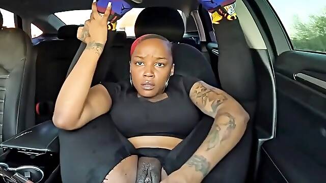 Beautiful Slut Squirts On Her Jordans At The Gas Station