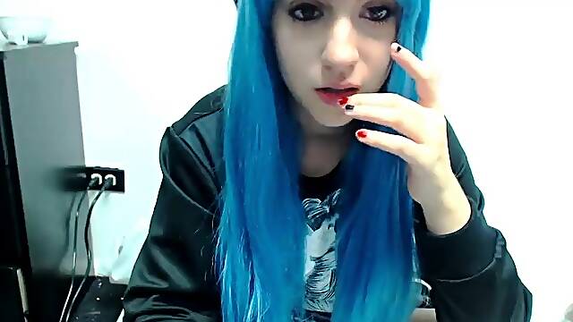 Hot Webcam Babe Loves Dildo Anal Masturbation