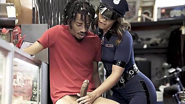 Camsoda Pawn Shop Police Slut