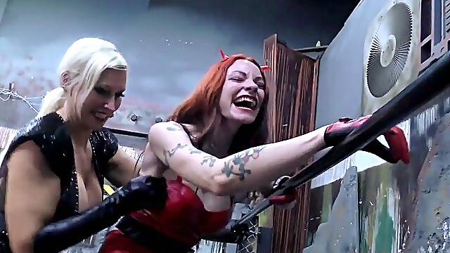 Latex, Femdom, Redhead, Fetish