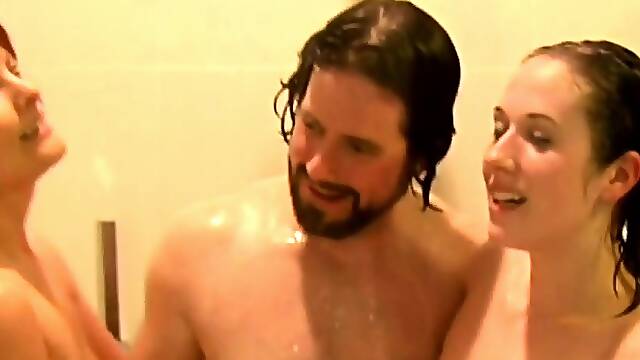 Swinger, Shower, Group, Cute