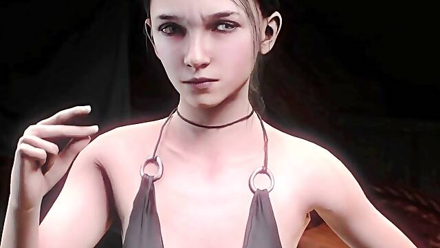 Skinny Girl - Xxx Ritual - 3D Gaming Animation