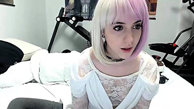 Emo, Webcam, Solo, Masturbation