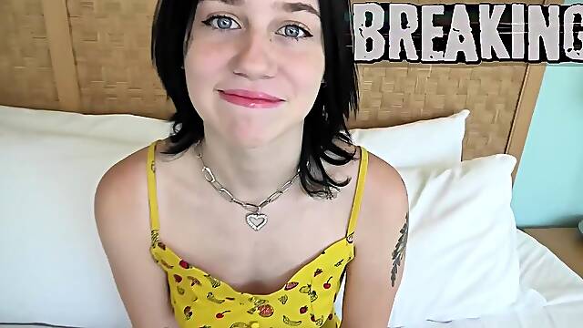 18 Yr Old Redheaded Irish Teen With Freckles Sucks Cock