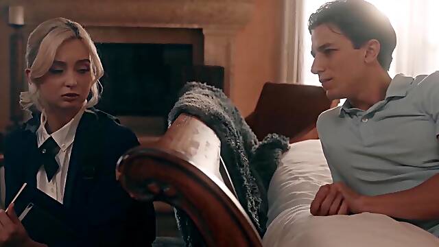 Lexi Lore Teenie Holes Obliterated In Double Huge Shaft Spit Roast