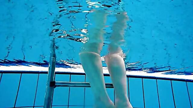Slovakian, Underwater, Swimsuit, Pool