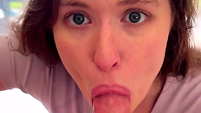 Facial, Pov, Teen (18+), Brunette