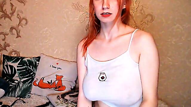 Amateur Redhead Russian Teen