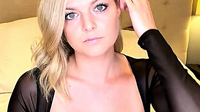 Big Boobed Blonde Masturbates With A Dildo In The Bathroom