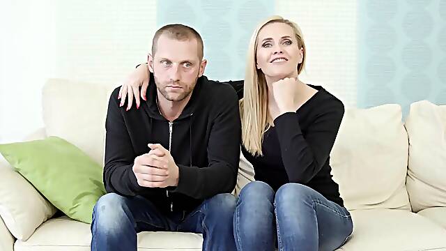 Husband Watches In Silence As His Wife Klara New Fucks A Stud