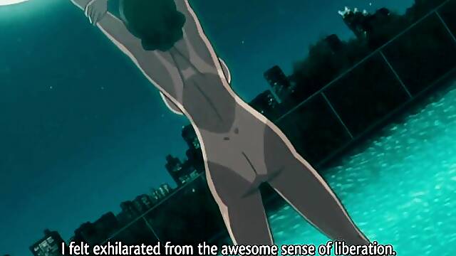 Uimapuku, Takaapäin, Spermat Suuhun, Orgasmi