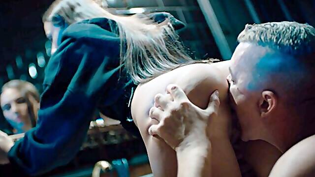 Seductive Steve Q And Milan Cheek At Time Freeze Clip