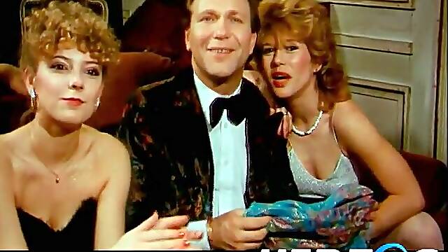 Wanton Ladies With Sexy Bodies Show Striptease At The Party