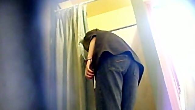 Hidden Cam Catches Sexy Flatmate Naked In The Bathroom
