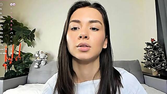 Teen Cute Italian Brunette Solo At